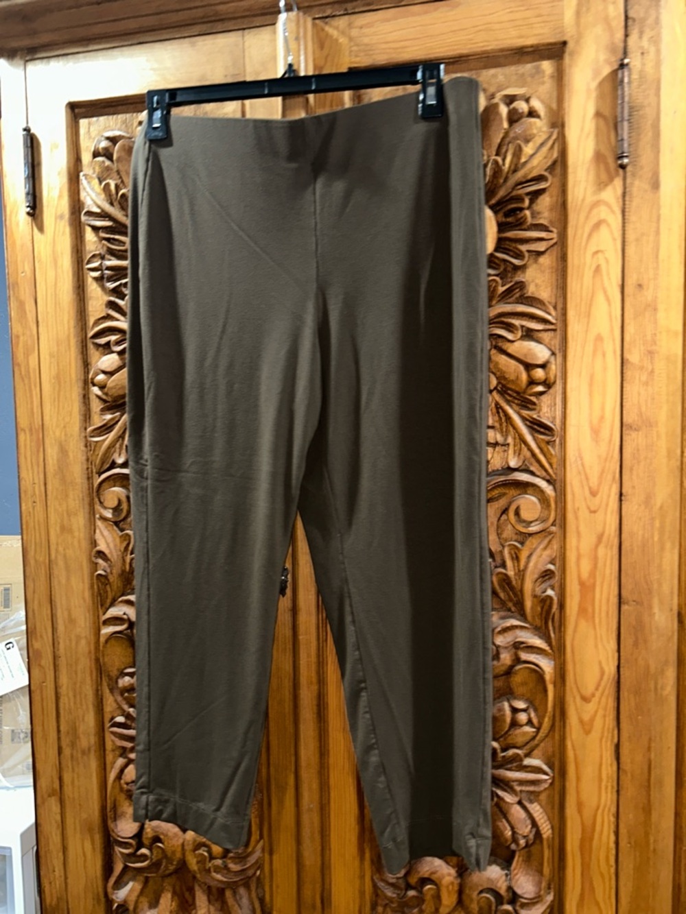 EUC J Jill brown pull on large petite pant - Picture 1 of 5